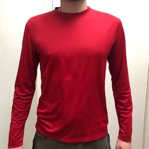 Red Mec sports top